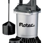 Flotec FPZS75V Sump Pump, 1-Phase, 15 A, 115 V, 3/4 hp, 1-1/2 in Outlet, 24 ft Max Head, 4700 gph, Thermoplastic