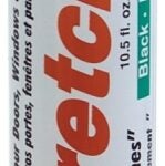 Sashco 10064 Elastomeric Sealant, Black, 1 to 3 days Curing, 40 to 120 deg F, 10.5 fl-oz, Cartridge Sells in Quantity of 12