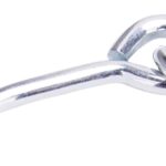 ProSource LR-406-PS Gate Hook and Eye, 1/8 in Dia Wire, Steel