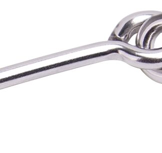 ProSource LR-407S-PS Gate Hook and Eye, 1/8 in Dia Wire, Stainless Steel