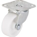 ProSource JC-B11-PS Swivel Caster, 1-5/8 in Dia Wheel, 5/8 in W Wheel, Plastic Wheel, White, 50 lb