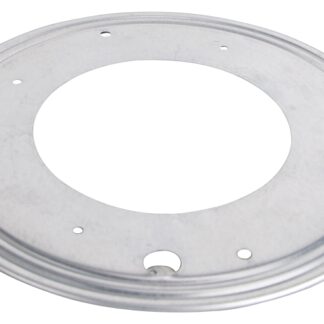 ProSource JC-L03-PS Lazy Susan Turntable Ball Bearing, 1000 lb, 12 in Dia, Steel Shelf, Silver, Zinc