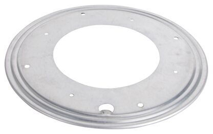 ProSource JC-L03-PS Lazy Susan Turntable Ball Bearing, 1000 lb, 12 in Dia, Steel Shelf, Silver, Zinc