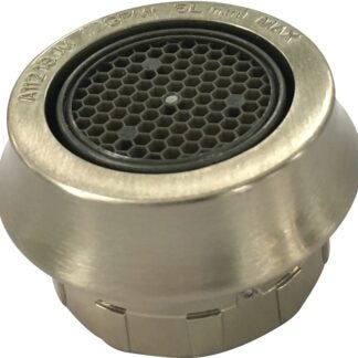 Boston Harbor A500157NNP-51 Faucet Aerator, 55/64 in Female, Plastic, Brushed Nickel, For: Bathroom Faucet SKU#2128619