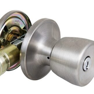 ProSource T-5764SS-ET Entry Knob, Brass, Stainless Steel Sells in Quantity of 3