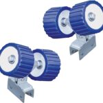 Multinautic 34111 Double Roller Wheel Kit, 8 in, Galvanized Steel, For: 2000 lb Capacity Boat Ramps