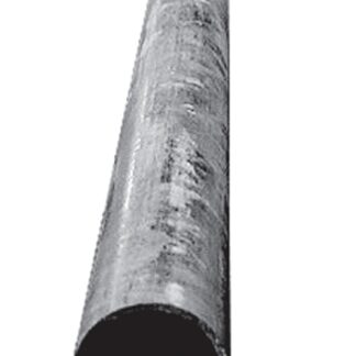 Multinautic 11005 Dock Leg Post, 3/8 x 2-1/2 in, Galvanized Steel