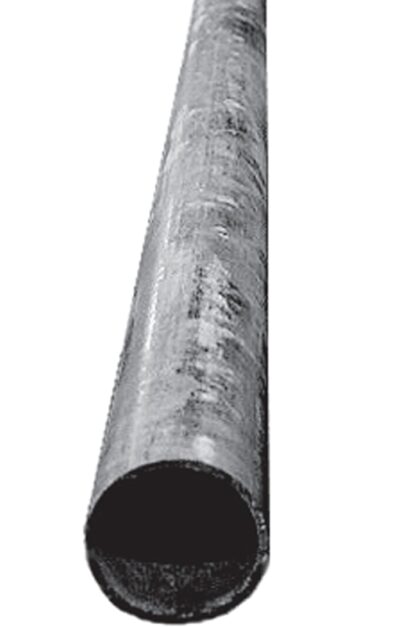 Multinautic 11005 Dock Leg Post, 3/8 x 2-1/2 in, Galvanized Steel