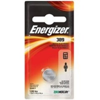 Energizer 389BPZ Coin Cell Battery, 1.5 V Battery, 52 mAh, 389 Battery, Silver Oxide Sells in Quantity of 6