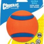 Chuckit! 170401 Dog Toy, XL, Rubber, Blue/Orange