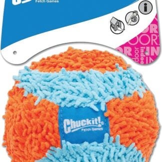 Chuckit! 213201 Dog Toy, M, Chenille, Blue/Orange