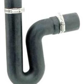 Waterline 1279001 P-Trap, 1-1/2 in, Rubber