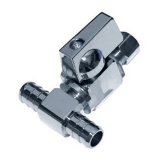 Waterline 1555042LF Turn Ball Valve, 1/2 x 3/8 in Connection, PEX x Compression