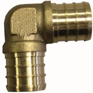 Waterline 1425166 Tube Elbow, 3/4 in, 90 deg Angle, Brass