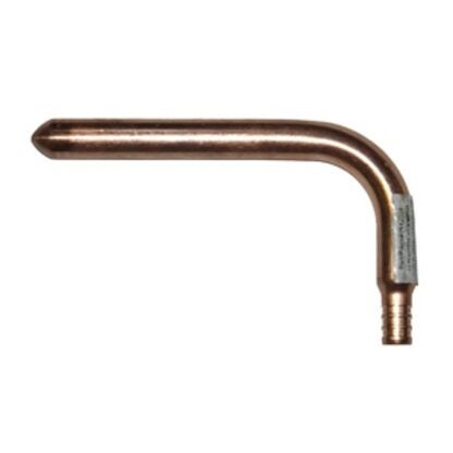 Waterline 1442604 Elbow, 1/2 in, Barb x Push-to-Connect, Copper