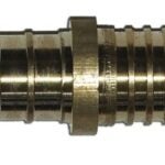 Waterline 1443844-LW/144384 Insert Coupling, 1/2 in, Barb, Brass