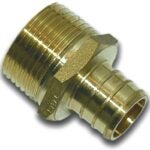 Waterline 1444066 Pipe Adapter, 3/4 in, PEX x MPT