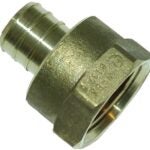 Waterline 1445266 Non-Swivel Pipe Adapter, 3/4 in, PEX x FPT