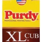 Purdy XL Cub 144153320 Angular Trim Brush, 2 in W, 2-11/16 in L Bristle, Nylon/Polyester Bristle