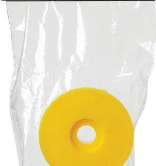 Purdy 140751218 End Cap, Lightweight, Plastic, Yellow Sells in Quantity of 12