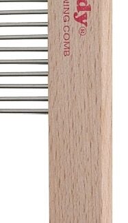 Purdy 144068010 Brush Comb, Wood Handle, Secure Handle