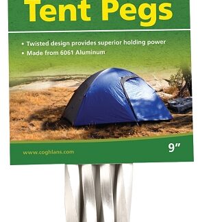 COGHLAN'S 1009 Skewer Peg, 9 in L, Aluminum