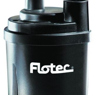 Sta-Rite Flotec Tempest FP0S1300X Submersible Utility Pump, 115 V, 0.166 hp, 1 in Outlet, 1470 gph, Thermoplastic