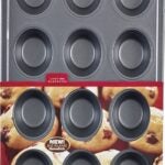 Goodcook 4031 Non-Stick Muffin Pan, 12 Cup Capacity, Steel, 18.3 in L, 11.8 in W, 8.1 in H