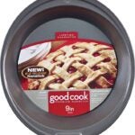 Goodcook 04035 Pie Pan, 9 in Dia, 13-1/2 in OAL, Steel, Non-Stick: Yes, Dishwasher Safe: No