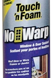 Touch 'n Foam No Warp 7565062416 Window and Door Sealant, White