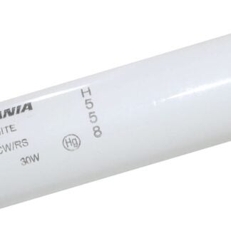 Sylvania 23493 Fluorescent Bulb, 30 W, T12 Lamp, Medium Lamp Base, 1870 Lumens, 4200 K Color Temp, Cool White Light Sells in Quantity of 6