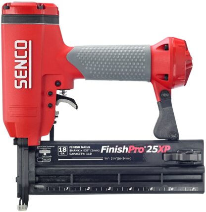 Senco FinishPro Series 760102N Brad Nailer, 110 Magazine, Strip Collation, 1.92 scfm Air