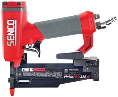 Senco FinishPro Series 8F0001N Headless Pin Nailer, 100 Magazine, Strip Collation, 0.84 cfm Air