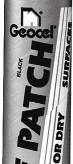 Geocel ROOF PATCH Series GC41803 Roof Cement, Black, Liquid Cartridge