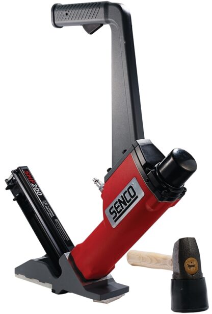 SENCO 8D0001N Strip Floor Nailer, 107 Magazine, Strip Collation, 1-1/2 to 2 in L Fastener