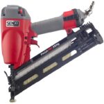 SENCO FinishPro Series 6G0001N Finish Nailer, 110 Magazine, 34 deg Collation, Plastic Strip Collation, 3.2 scfm Air