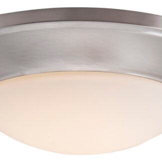 Boston Harbor CL500-AC Flush Mount Ceiling Fixture, 120 V, 15 W, 1-Lamp, LED Lamp, 800 Lumens, 3000 K Color Temp