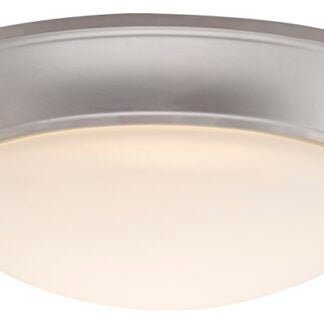 Boston Harbor CL502-AC Flush Mount Ceiling Fixture, 120 V, 25 W, 1-Lamp, LED Lamp, 1400 Lumens, 3000 K Color Temp