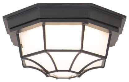 Boston Harbor LED-3003M Flush Mount Ceiling Fixture, 120 V, 13.76 W, 1-Lamp, LED Lamp, 880 Lumens, 3000 K Color Temp