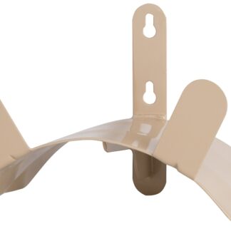 Landscapers Select HH-691 Hose Hanger, 125 ft Capacity, Steel, Tan, Powder-Coated, Wall Mounting