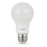 Feit Electric A450/850/10KLED/4 LED Lamp, General Purpose, A19 Lamp, 40 W Equivalent, E26 Lamp Base, White