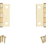 National Hardware V529 Series N146-639 Cabinet Hinge, Brass