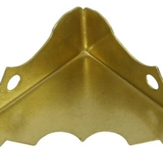 National Hardware V1851 Series N213-454 Corner Brace, 1-1/4 in L, Solid Brass