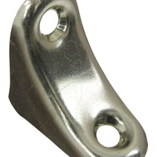 National Hardware V120 Series N229-112 Chair Brace, 1 in L, 3/4 in W, Steel, Zinc