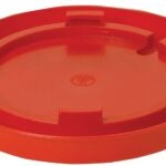 Little Giant 780 Poultry Waterer Base, 11 in Dia, 1-3/4 in H, 1 gal Capacity, Plastic, Red