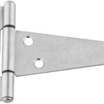 National Hardware N342-501 T-Hinge, Stainless Steel, Stainless Steel, Fixed Pin