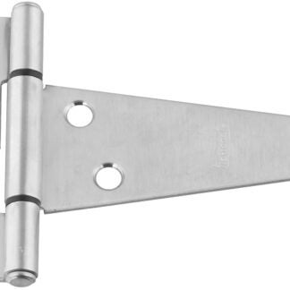 National Hardware N342-501 T-Hinge, Stainless Steel, Stainless Steel, Fixed Pin