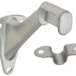 National Hardware N830-134 Handrail Bracket, Aluminum, Satin Chrome