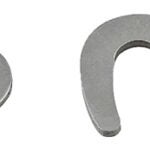 National Hardware V1841 Series N211-017 Hook and Staple, Steel, Satin Nickel, 5/32 in Dia Shackle