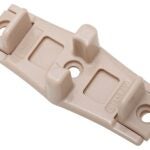 National Hardware 197 Series N344-846 Door Guide, Polyethylene, Tan, 1/PK